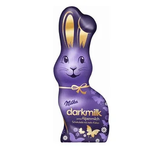 Milka Darkmilk Zajączek duży mleczna czekolada 100g - Czekolada - miniaturka - grafika 1