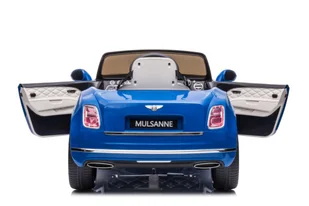 Auto Na Akumulator Bentley Mulsanne Niebieski Lakierowany - Tory, garaże, parkingi - miniaturka - grafika 13
