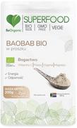 Suplementy naturalne - MedicaLine Baobab Bio w proszku 200g BeOrganic witamina C potas wapń magnez adansonia digitata MC153 - miniaturka - grafika 1