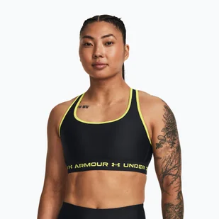Stanik fitness cardio Under Armour Crossback Mid - Bielizna sportowa damska - miniaturka - grafika 1