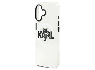 Etui KARL LAGERFELD IML Karl Sketch Logo MagSafe do iPhone 17 Przezroczysty - Etui i futerały do telefonów - miniaturka - grafika 1