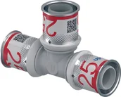 Łączniki, trójniki, kształtki - Uponor S-Press PLUS trójnik PPSU 25-25-25 - miniaturka - grafika 1