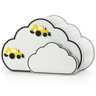 Skarbonki - KAJAWIS Skarbonka dla dziecka KOPARKA chmurka Urodziny prezent roczek EKO - miniaturka - grafika 1