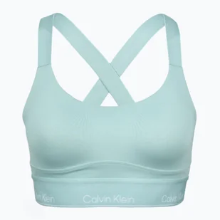 Biustonosz treningowy Calvin Klein LVGWS5K137 High Support ether WYSYŁKA W 24H 30 DNI NA ZWROT - Bielizna sportowa damska - miniaturka - grafika 1
