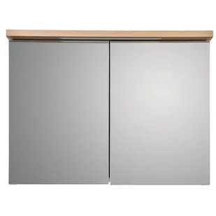 Szafka lustrzana z oświetleniem Stilla 80 x 60 x 20 Nas - Szafki łazienkowe - miniaturka - grafika 1