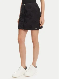 Guess Spódnica mini V5YD02 WHEB2 Czarny Regular Fit - Spódnice - miniaturka - grafika 1