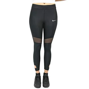 Damskie spodnie Nike W Nk Speed Tght 7_8 Sd Black/Black/Black/Reflective S XL - Spodnie damskie - miniaturka - grafika 1