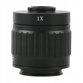 Mikroskopy i lupy - Obiektyw Soczewka Do Kamery Mikroskopu 1X C-Mount - miniaturka - grafika 1