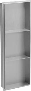 Mexen X-Wall-NR półka wnękowa bez kołnierza z półką 90 x 30 cm, inox - 1911903010S - Półki łazienkowe - miniaturka - grafika 1