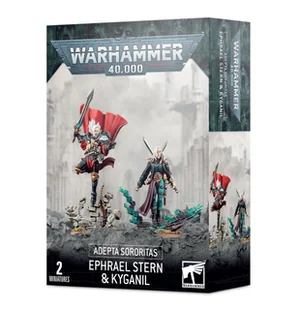 WARHAMMER 40K - DAEMONIFUGE EPHRAEL STERN & KYGANIL - Modele do sklejania - miniaturka - grafika 1