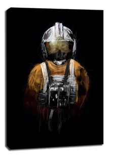 Star Wars Gwiezdne Wojny Rebel Pilot - obraz na płótnie Wymiar do wyboru: 40x60 cm - Obrazy i zdjęcia na płótnie - miniaturka - grafika 1