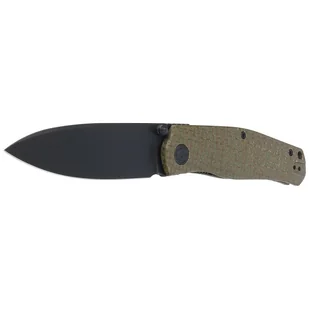 Nóż składany Civivi Sokoke Green Burlap Micarta, Black Stonewashed 14C28N by Ray Laconico (C22007-2) - Noże - miniaturka - grafika 2