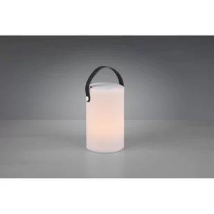 Trio Leuchten Biała lampa stołowa zewnętrzna z możliwością ładowania z RGB i głośnikiem - Stephan - Lampy ogrodowe - miniaturka - grafika 1