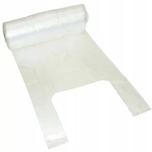 Reklamówki jednorazowe torby zrywki foliowe rolka MOCNE150szt 10mikron - Folia, papier śniadaniowy, serwetki - miniaturka - grafika 1