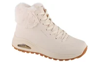 Moda i Uroda OUTLET - Skechers Uno Rugged - Fall Air 167274-NAT, Damskie, buty zimowe, Beżowy - miniaturka - grafika 1