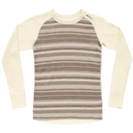 Koszulki sportowe damskie - Damska koszulka Devold Signature Merino 230 Shirt Wmn Rozmiar: XS / Kolor: beżowy - miniaturka - grafika 1