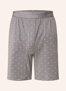 Calvin Klein Szorty Od Piżamy Icon Cotton Stretch grau - Spodenki damskie - miniaturka - grafika 1