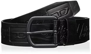 Diesel Logo B-Archive Belt Unisex Dorosły Pasek, Czarny, 80 - Paski - miniaturka - grafika 1