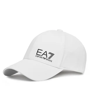 Czapka z daszkiem EA7 Emporio Armani 7X000005 AF11989 M0014 Biały - Czapki damskie - miniaturka - grafika 1