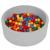 Łóżeczka i kojce - Suchy Basen Prezent zabawka Plac Zabaw 200 Piłek - miniaturka - grafika 1