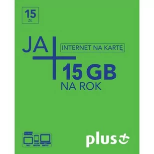 Starter PLUS GSM Ja + internet na kartę 15 PLN - Startery i doładowania - miniaturka - grafika 1