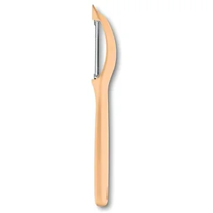 Victorinox - swiss classic - obieraczka uniwersalna - ząbkowane ostrze - jasnopomarańczowy kod: 7.6075.92 + Sprawdź na SuperWnetrze.pl - Obieraczki - miniaturka - grafika 1