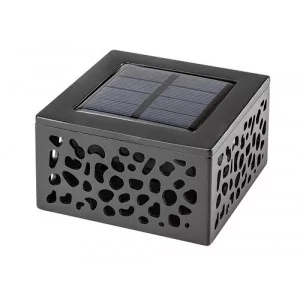 RABALUX 7032 Medulin Lampa solarna 8  IP44 czarny LED 0,5 - Lampy ogrodowe - miniaturka - grafika 1