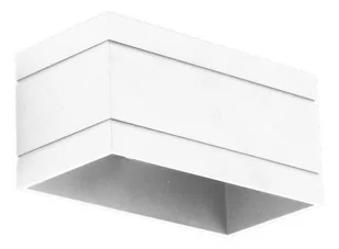 Lampex Kinkiet Quado DELUXE B, biały, 10x10 cm - Lampy ścienne - miniaturka - grafika 1
