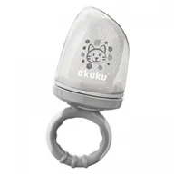 Gryzaki dla dzieci - AKUKU Gryzak siateczka do podawania pokarmów Kotek 6m+, 1szt. - miniaturka - grafika 1