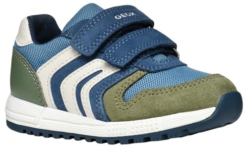 Geox B ALBEN Boy A, buty dziecięce, Sage/Avio, 20 EU, Sage Avio, 20 EU