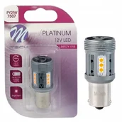 Żarówki samochodowe - Żarówka Py21w Led Pomarańczowa 7507 Canbus Retrofit Chłodzona 12/24v Amber - miniaturka - grafika 1