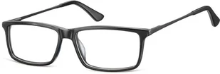 Sunoptic Prostokatne okulary oprawki korekcyjne AC48 - Okulary korekcyjne, oprawki, szkła - miniaturka - grafika 1
