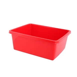 Altom MISKA PROSTOKĄTNA 33,7X26,8CM 8L CZERWONY 5902443992384 - Inne artykuły do sprzątania - miniaturka - grafika 1