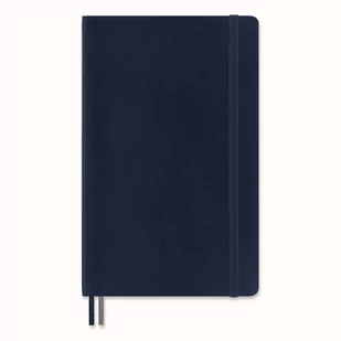 Moleskine Notes Classic L niebieski gładki miękka oprawa 400 stron MOQP618EXPB20 - Notesy i bloczki - miniaturka - grafika 1