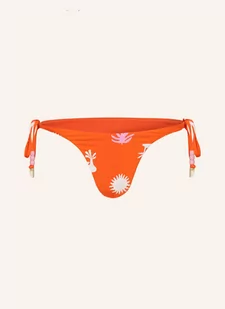 Seafolly Dół Od Bikini Trójkątnego La Palma Z Ozdobnymi Perełkami orange - Stroje kąpielowe - miniaturka - grafika 1