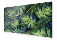 Dekoracje domu - Panel kuchenny HOMEPRINT Zieleń w tropikach 100x50 cm - miniaturka - grafika 1
