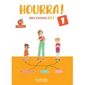 Książki do nauki języka francuskiego - Hourra 1 ćwiczenia + audio online - miniaturka - grafika 1