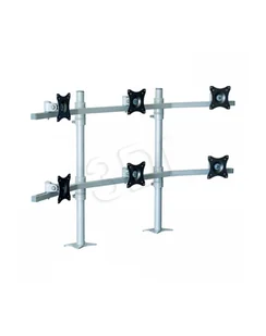 SV17 UCHWYT BIURKOWY NA 6 MONITORÓW - Uchwyty do monitorów - miniaturka - grafika 1