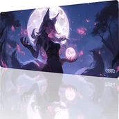 Podkładki pod mysz - Podkładka Tilt DUŻA PODKŁADKA POD MYSZKĘ Księżycowa Lisica 90x40 TILT XL Na biurko - miniaturka - grafika 1