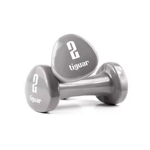 Hantle winylowe tiguar 2 x 2 kg BOX - Hantle i ciężarki - miniaturka - grafika 1