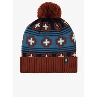 Czapki damskie - Czapka zimowa Smartwool Fleece Lined Paths Beanie - deep navy paths crossed - miniaturka - grafika 1