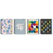 Zeszyty szkolne - Beniamin Kołozeszyt B5 Vibe flow kratka 96 kartek - miniaturka - grafika 1