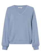 Bluzy damskie - Msch Copenhagen Bluza damska - MSCHNelina Kobiety wiskoza niebieski jednolity, XS/S - miniaturka - grafika 1