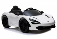 Pojazdy elektryczne dla dzieci - Import LEANToys McLaren 720S Biały 4336 - miniaturka - grafika 1