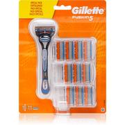 Maszynki do golenia i wkłady - Gillette Fusion ProGlide ostrza do golenia dla mężczyzn 10er + maszynka do włosów 81564473 - miniaturka - grafika 1