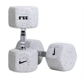 Hantle i ciężarki - Hantla NIKE Grind Dumbbell Szary (22.5 kg) (1 szt.) - miniaturka - grafika 1