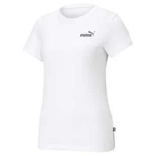 Koszulka damska Puma ESS SMALL LOGO biała 58677602-XS - Koszulki i topy damskie - miniaturka - grafika 1