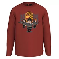 Koszulki męskie - Lego Harry Potter koszulka męska Gryffindor Lwtaylor 117 Koszulka Uniseks, 352 ciemnoczerwony, 116 - miniaturka - grafika 1