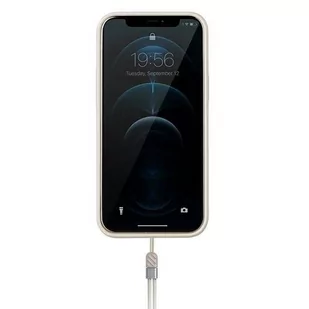 UNIQ etui Heldro iPhone 12 Pro Max 6,7" beżowy moro/ivory camo Antimicrobial - Etui i futerały do telefonów - miniaturka - grafika 4