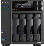 Serwery plików NAS i macierze dyskowe - Serwer plików Asustor LOCKERSTOR 4 AS6704T 4-bay, Intel Celeron N5105 Czterordzeniowy 2.0GHz, 8GB RAM DDR4. 4x M.2 PCIe NVMe, 2x 2.5 GbE. 2x USB 3.2. HDMI 2.0b; 1xPCIe - miniaturka - grafika 1